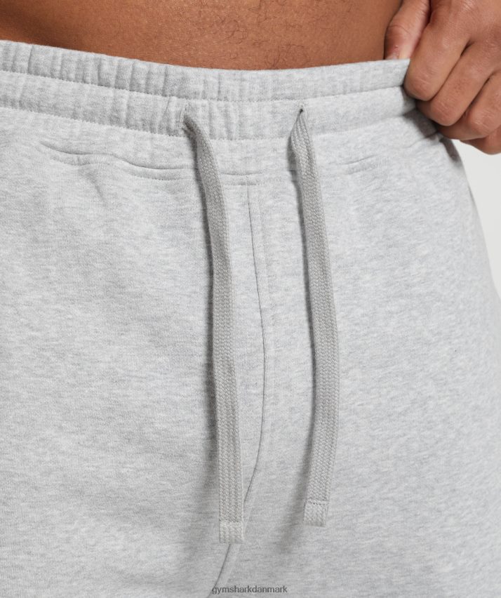 Mænd Gymshark crest joggere N4ZDDN1056 lysegrå mergel