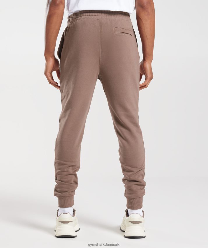 Mænd Gymshark crest joggere N4ZDDN1058 trøffel brun