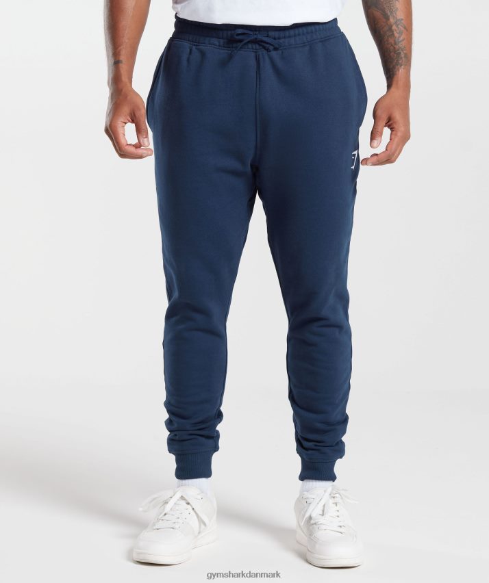 Mænd Gymshark crest joggere N4ZDDN1059 flåde