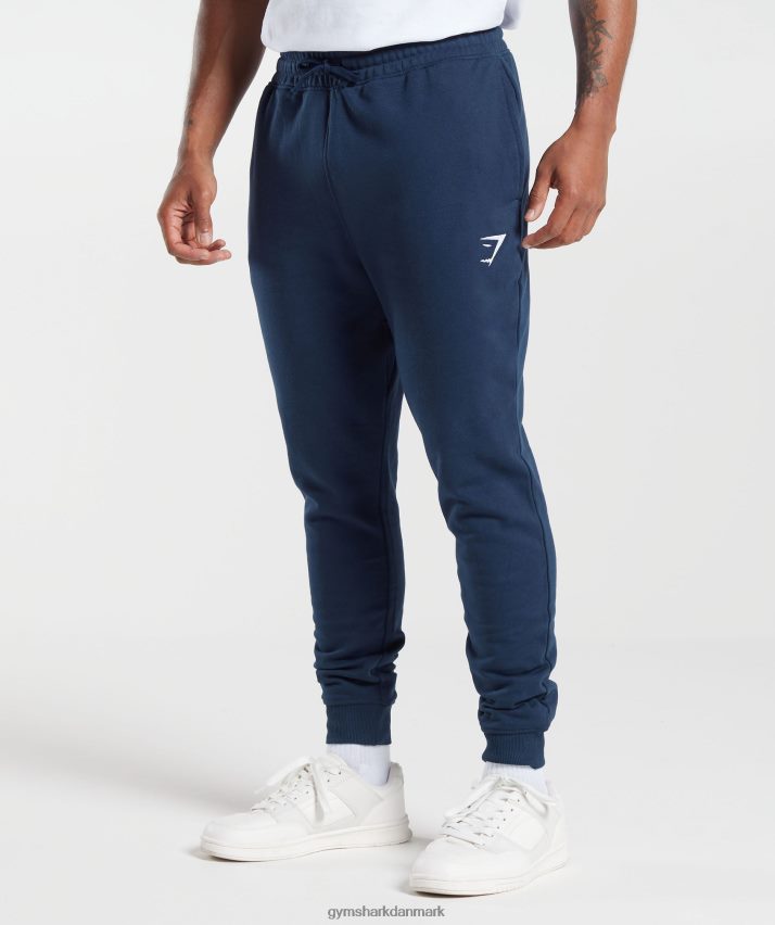 Mænd Gymshark crest joggere N4ZDDN1059 flåde