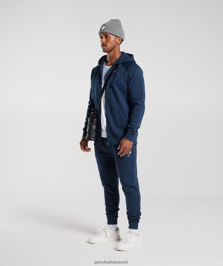 Mænd Gymshark crest joggere N4ZDDN1059 flåde