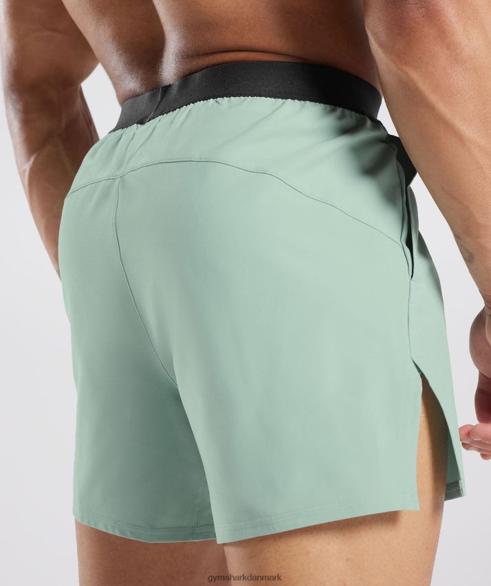 Mænd Gymshark 315 vævede shorts N4ZDDN545 frost krikand