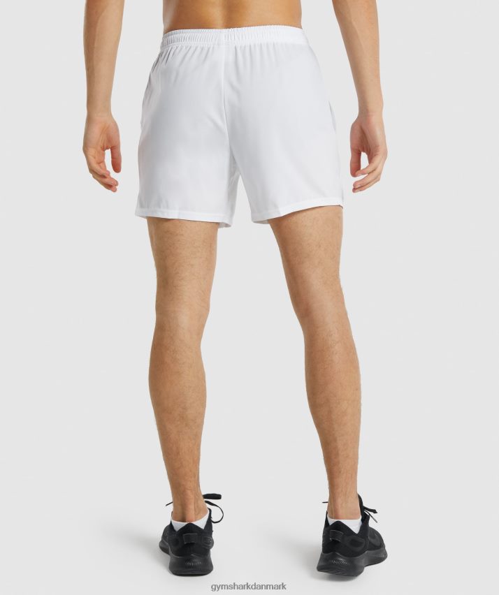 Mænd Gymshark ankomst 5 shorts N4ZDDN553 hvid
