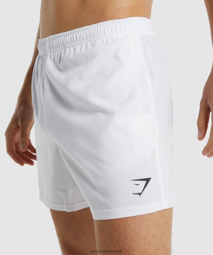 Mænd Gymshark ankomst 5 shorts N4ZDDN553 hvid