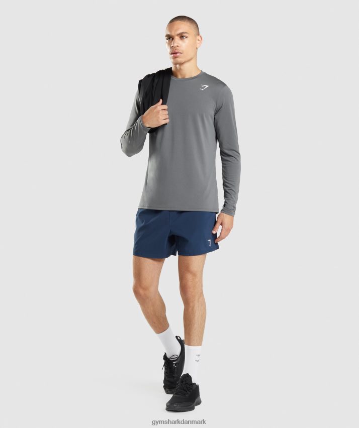 Mænd Gymshark ankomst 5 shorts N4ZDDN556 flåde