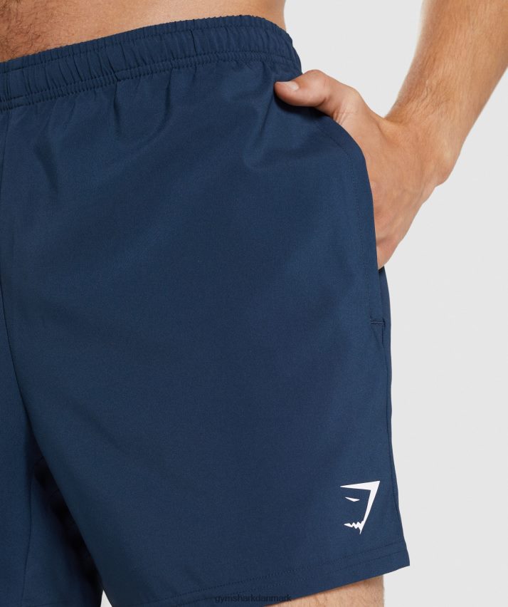 Mænd Gymshark ankomst 5 shorts N4ZDDN556 flåde