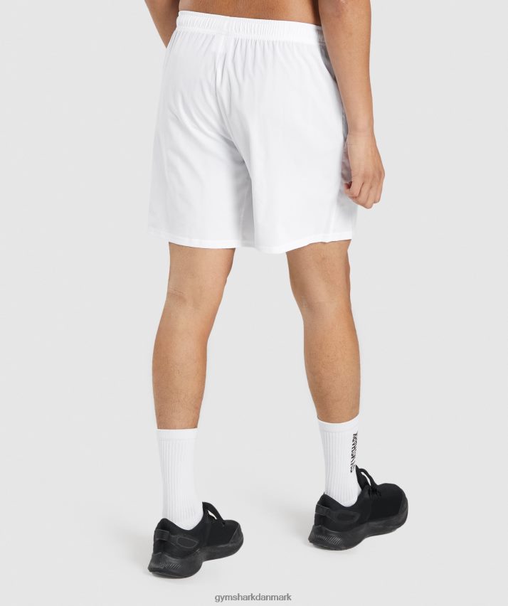 Mænd Gymshark ankomst 7 shorts N4ZDDN518 hvid