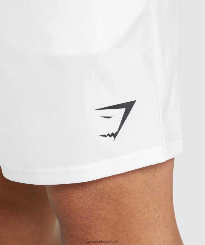 Mænd Gymshark ankomst 7 shorts N4ZDDN518 hvid