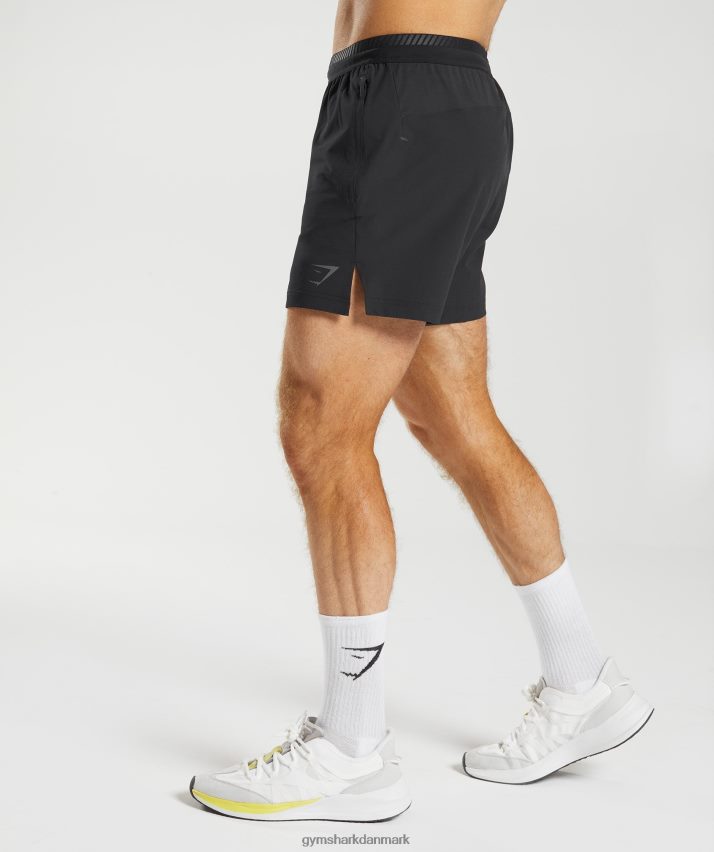 Mænd Gymshark apex 5 hybrid shorts N4ZDDN548 sort