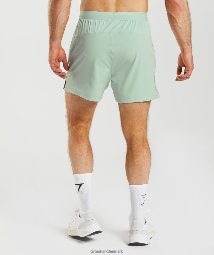 Mænd Gymshark apex 5 hybrid shorts N4ZDDN549 frost krikand