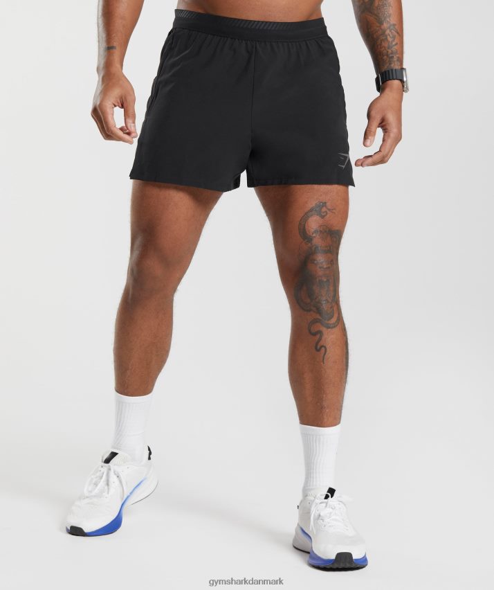 Mænd Gymshark apex run 4 shorts N4ZDDN523 sort