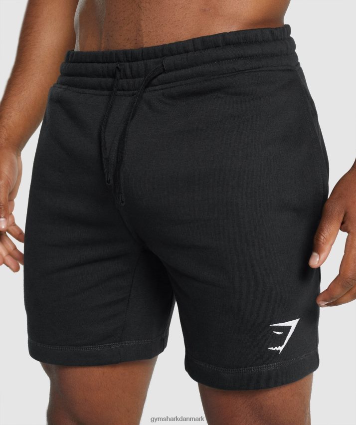 Mænd Gymshark crest shorts N4ZDDN514 sort