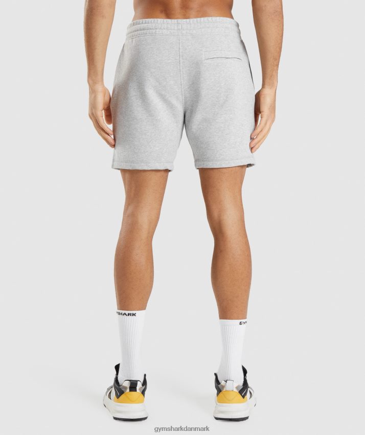 Mænd Gymshark crest shorts N4ZDDN568 lysegrå mergel