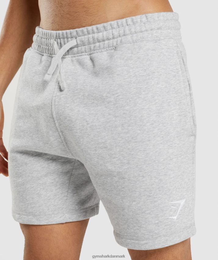 Mænd Gymshark crest shorts N4ZDDN568 lysegrå mergel