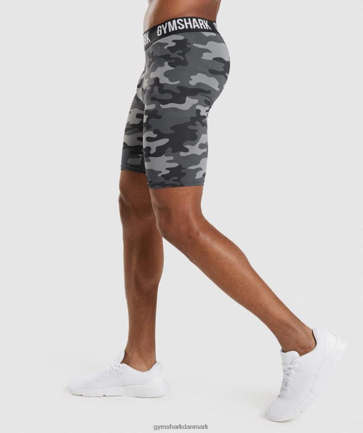Mænd Gymshark element baselayer shorts N4ZDDN560 gråt print