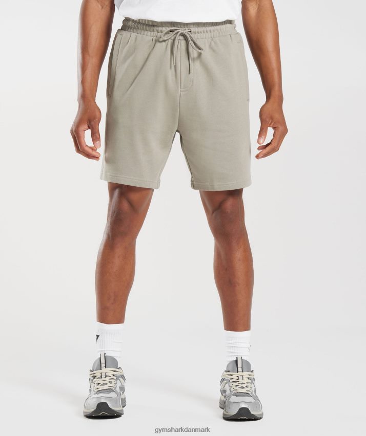 Mænd Gymshark hviledag væsentlige 7 shorts N4ZDDN540 ecru brun