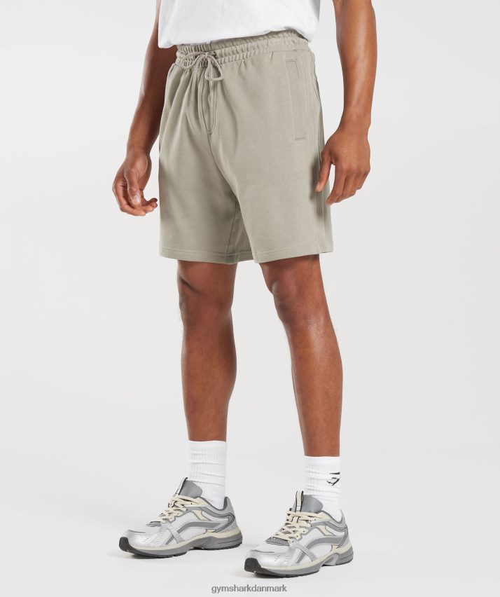 Mænd Gymshark hviledag væsentlige 7 shorts N4ZDDN540 ecru brun