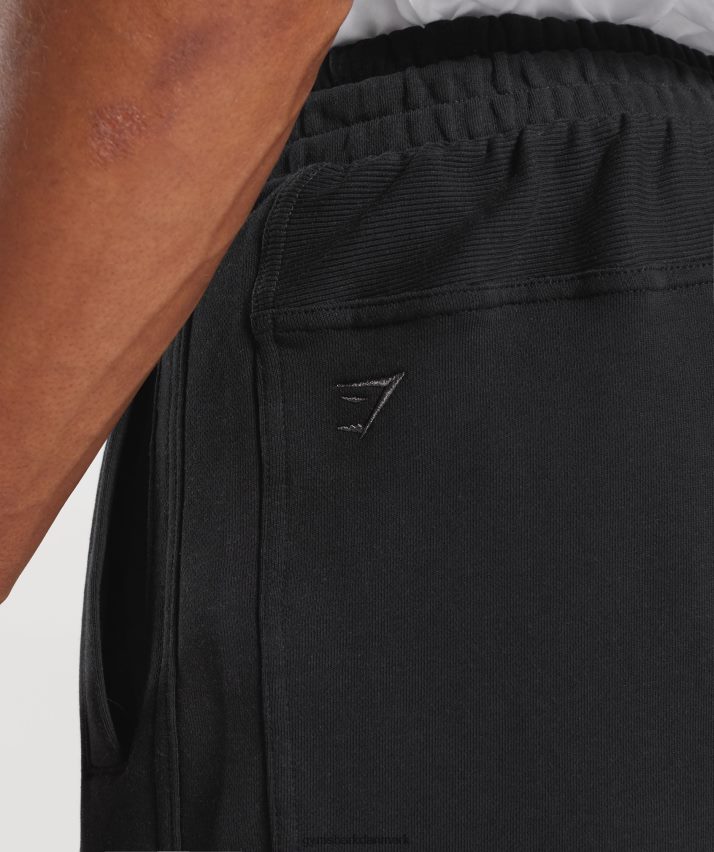 Mænd Gymshark hviledag væsentlige 7 shorts N4ZDDN541 sort