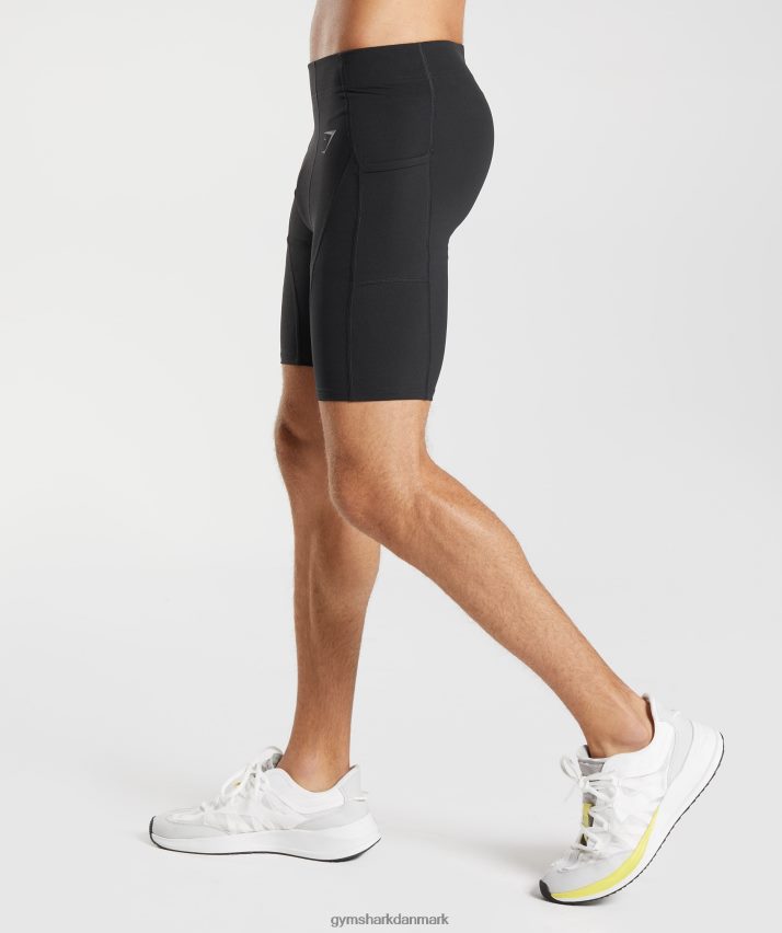 Mænd Gymshark kontrol baselayer shorts N4ZDDN561 sort