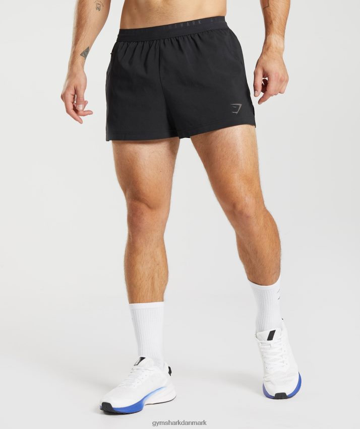Mænd Gymshark løb sport 3 shorts N4ZDDN529 sort