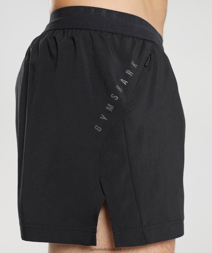 Mænd Gymshark løb sport 3 shorts N4ZDDN529 sort