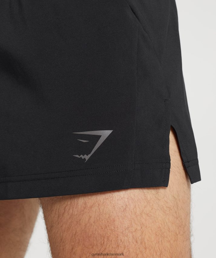 Mænd Gymshark løb sport 3 shorts N4ZDDN529 sort