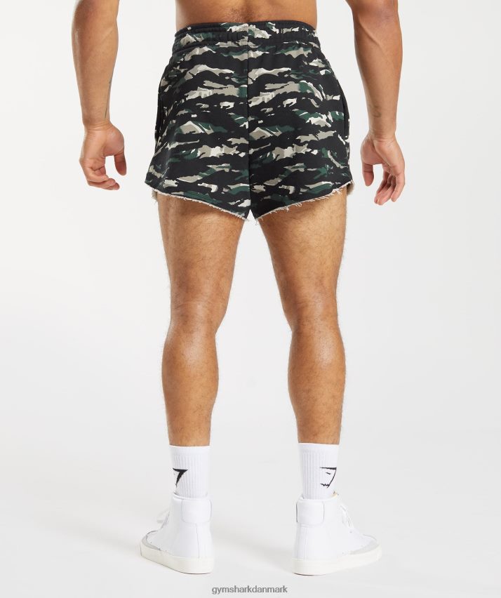 Mænd Gymshark legacy shorts N4ZDDN557 obsidian grøn