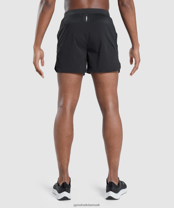 Mænd Gymshark speed evolve 5 shorts N4ZDDN519 sort