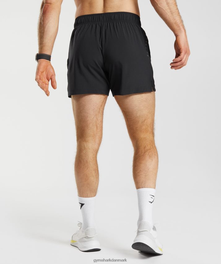 Mænd Gymshark sport 5 shorts N4ZDDN511 sort