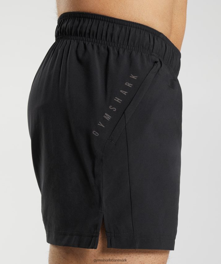 Mænd Gymshark sport 5 shorts N4ZDDN511 sort