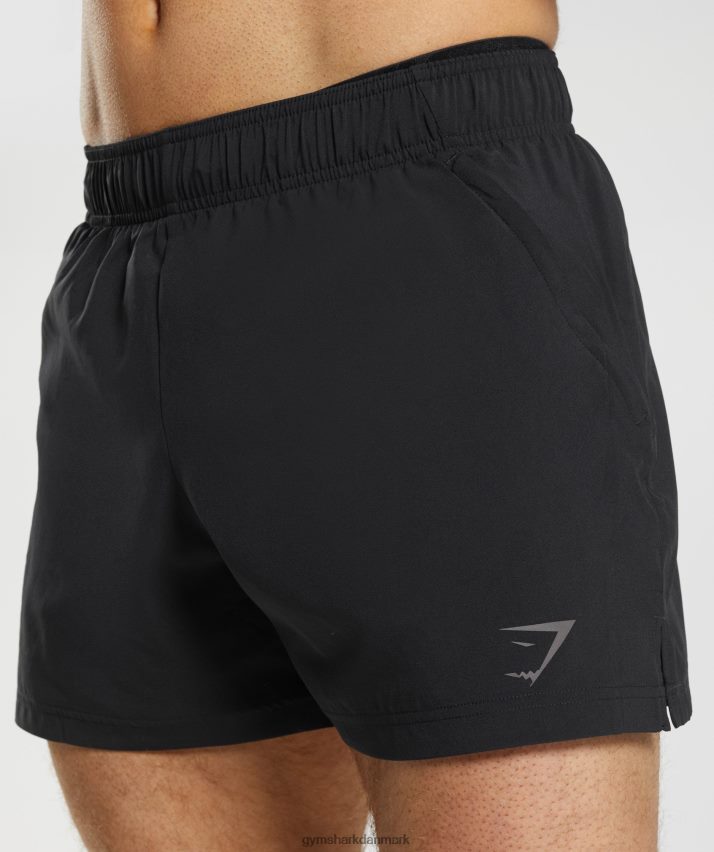 Mænd Gymshark sport 5 shorts N4ZDDN511 sort