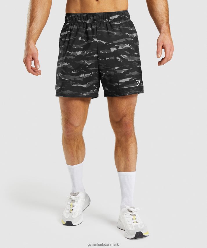 Mænd Gymshark sportsshorts N4ZDDN528 onyx grå