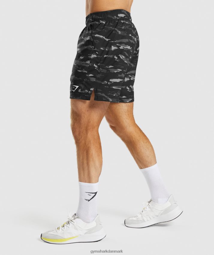 Mænd Gymshark sportsshorts N4ZDDN528 onyx grå