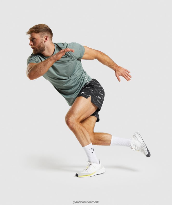 Mænd Gymshark sportsshorts N4ZDDN528 onyx grå