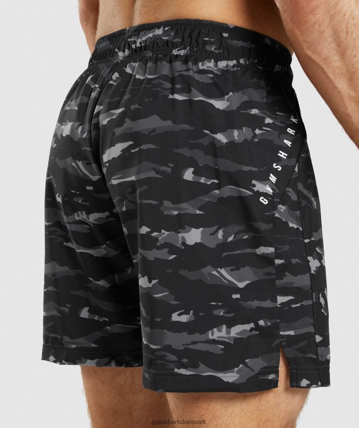 Mænd Gymshark sportsshorts N4ZDDN528 onyx grå