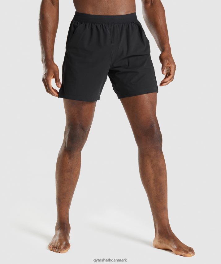 Mænd Gymshark studie shorts N4ZDDN554 sort