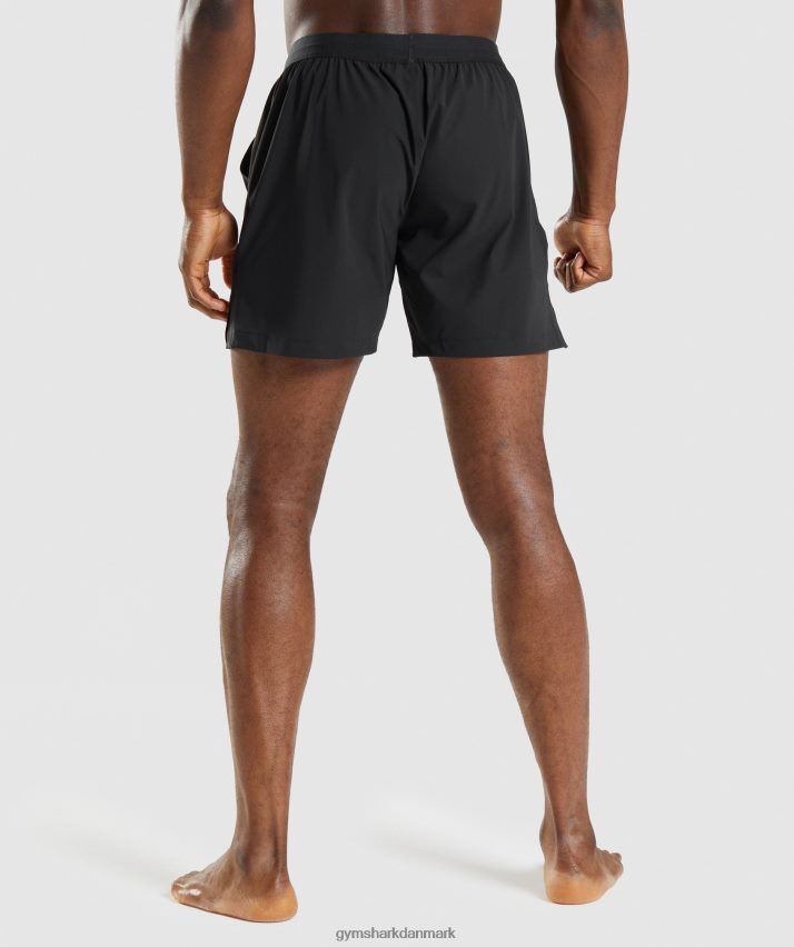Mænd Gymshark studie shorts N4ZDDN554 sort