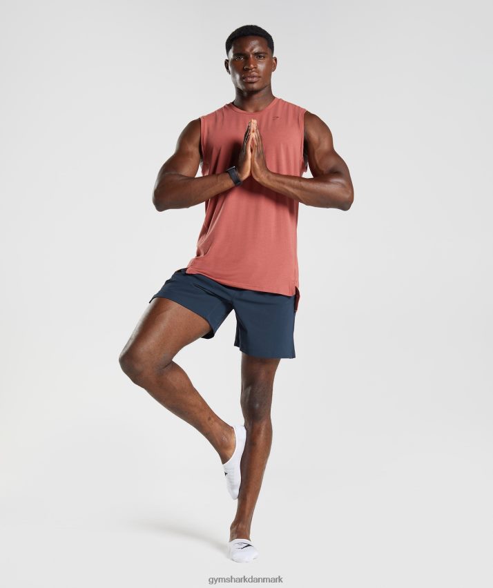 Mænd Gymshark studie shorts N4ZDDN555 flåde