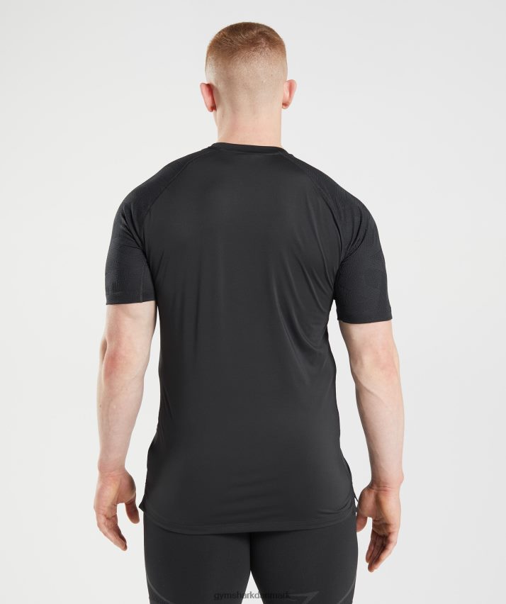 Mænd Gymshark 315 t-shirt N4ZDDN722 sort