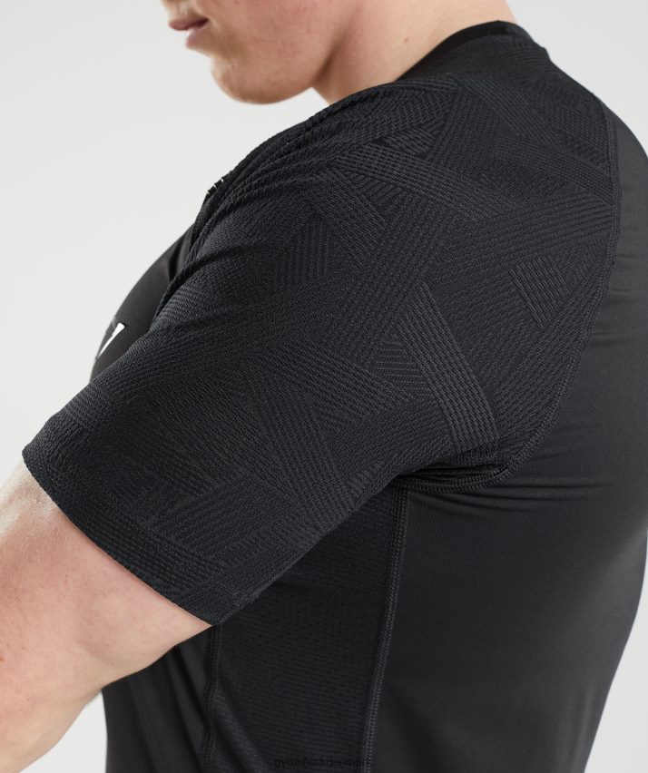 Mænd Gymshark 315 t-shirt N4ZDDN722 sort