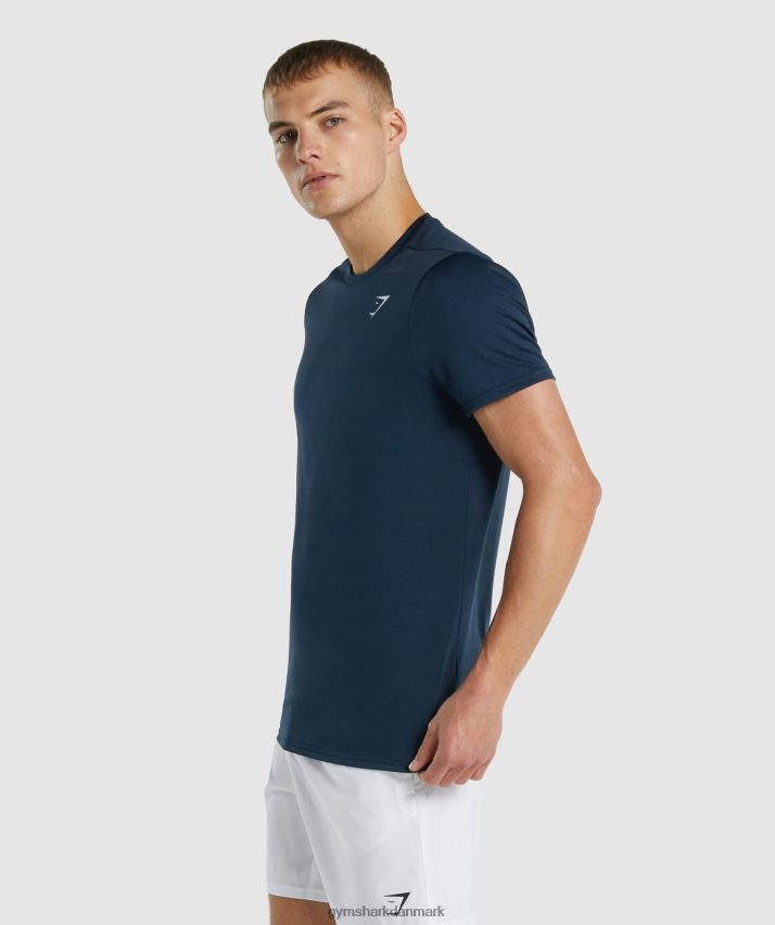 Mænd Gymshark ankomst regular fit t-shirt N4ZDDN644 flåde