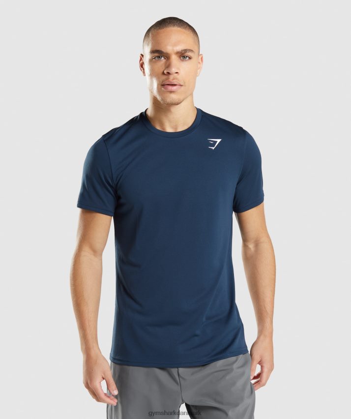 Mænd Gymshark ankomst t-shirt N4ZDDN611 flåde