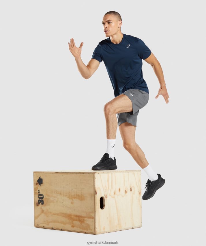 Mænd Gymshark ankomst t-shirt N4ZDDN611 flåde