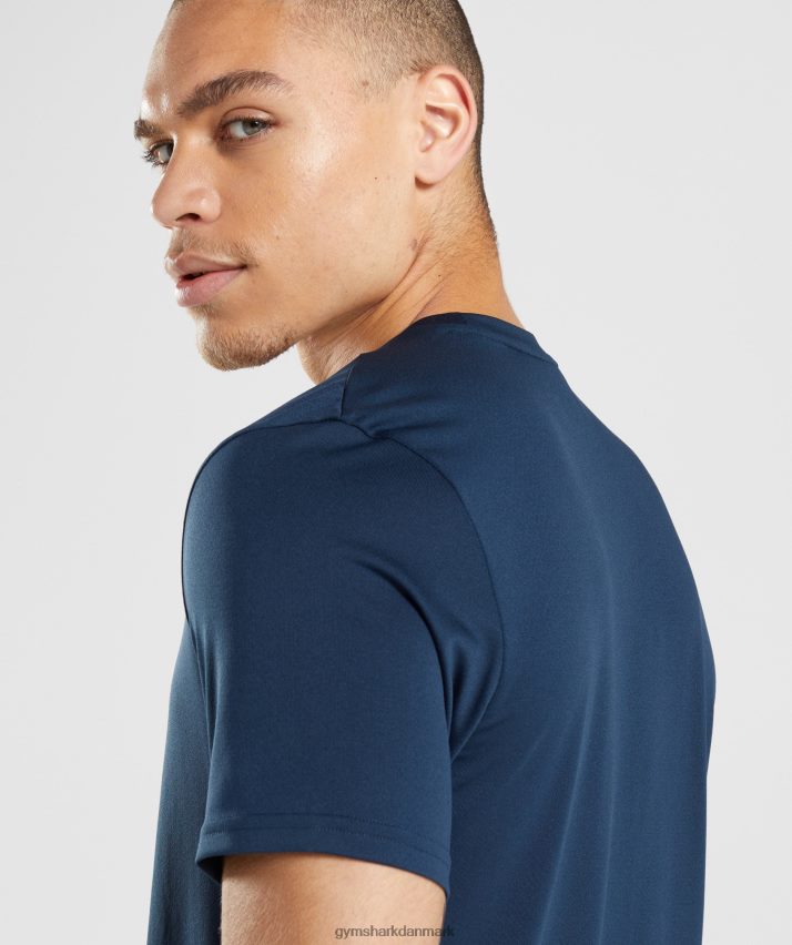Mænd Gymshark ankomst t-shirt N4ZDDN611 flåde