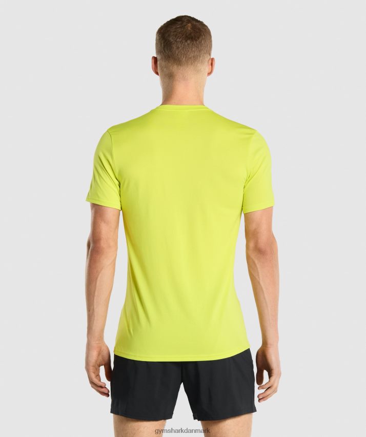 Mænd Gymshark ankomst t-shirt N4ZDDN738 gul