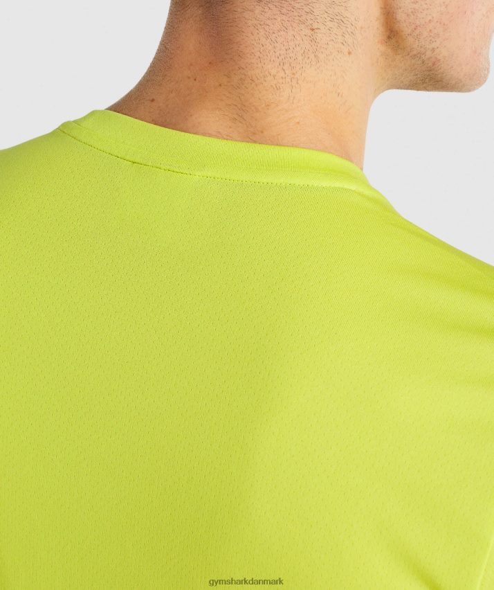Mænd Gymshark ankomst t-shirt N4ZDDN738 gul