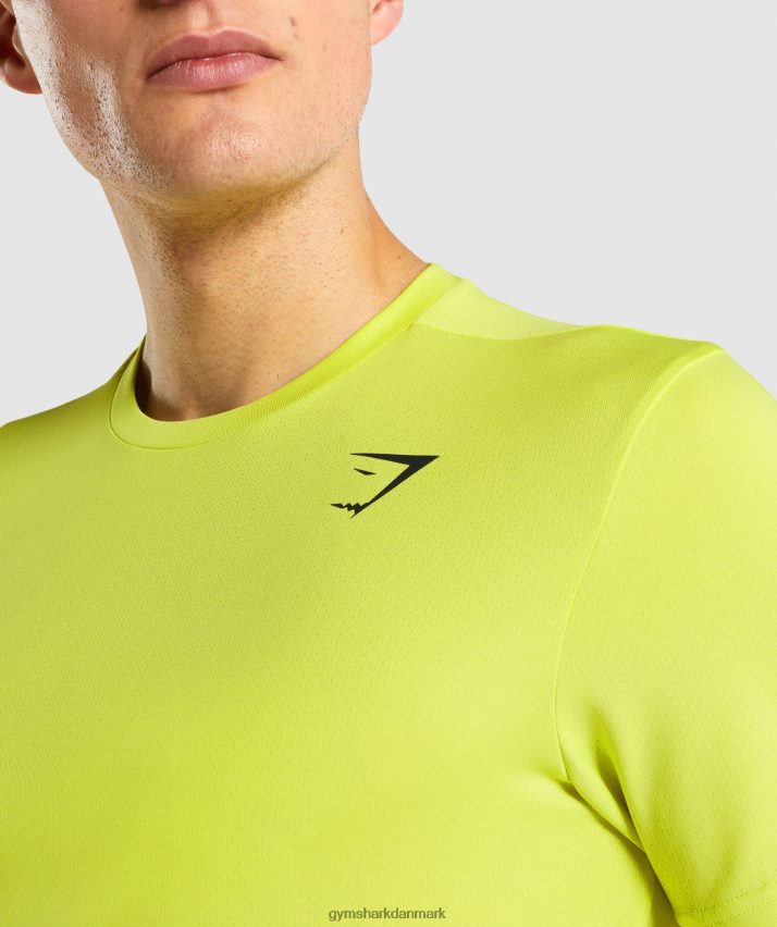 Mænd Gymshark ankomst t-shirt N4ZDDN738 gul