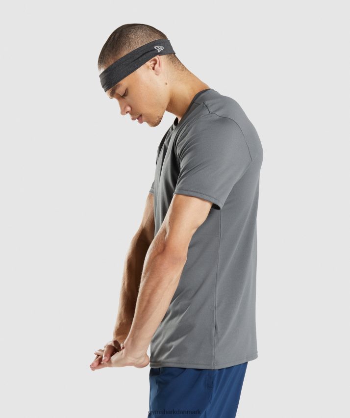 Mænd Gymshark ankomst t-shirt N4ZDDN743 trækul