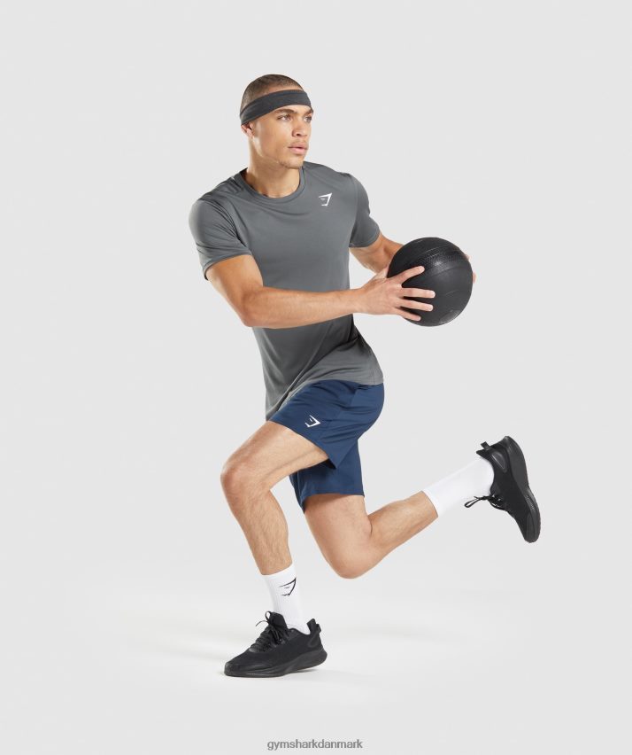 Mænd Gymshark ankomst t-shirt N4ZDDN743 trækul