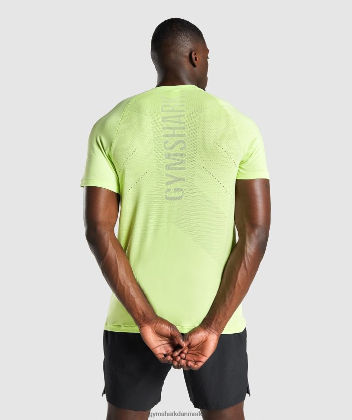 Mænd Gymshark apex perform t-shirt N4ZDDN733 grøn